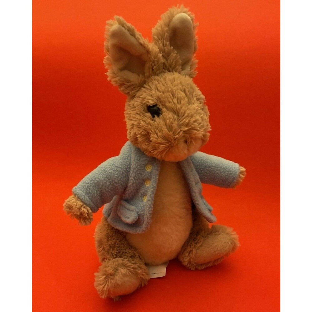 Gund Classic Beatrix Potter Peter Rabbit in Blue Coat 11" Deluxe Soft Plush